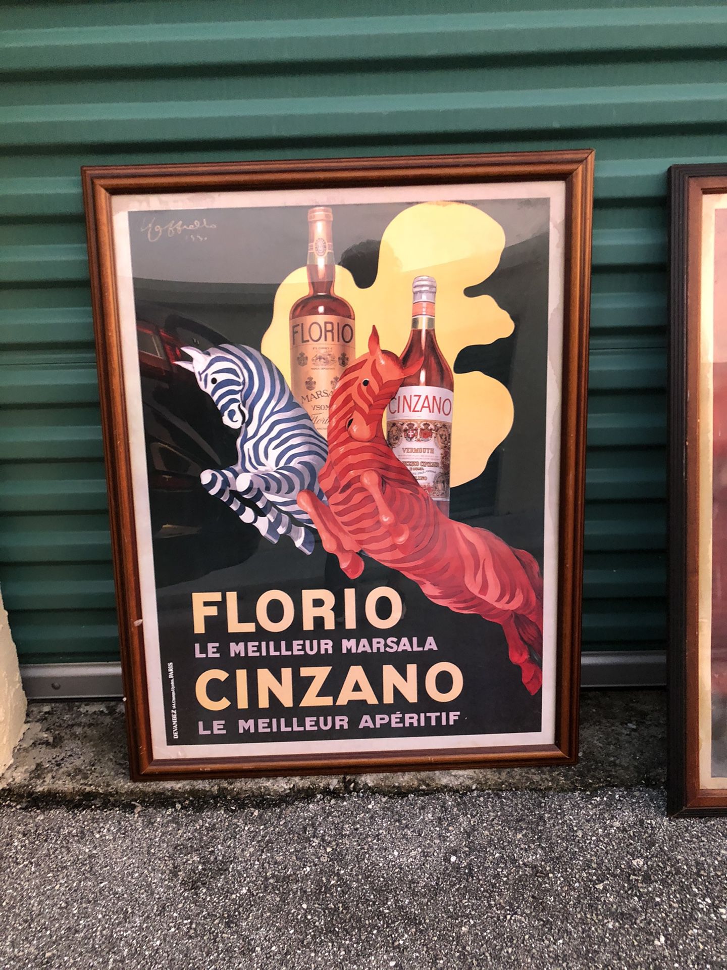 Gorgeous Florio Framed Picture 