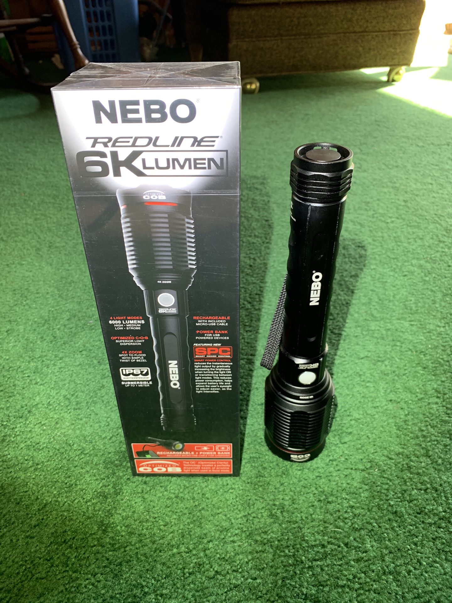 Nebo redline 6k flashlight