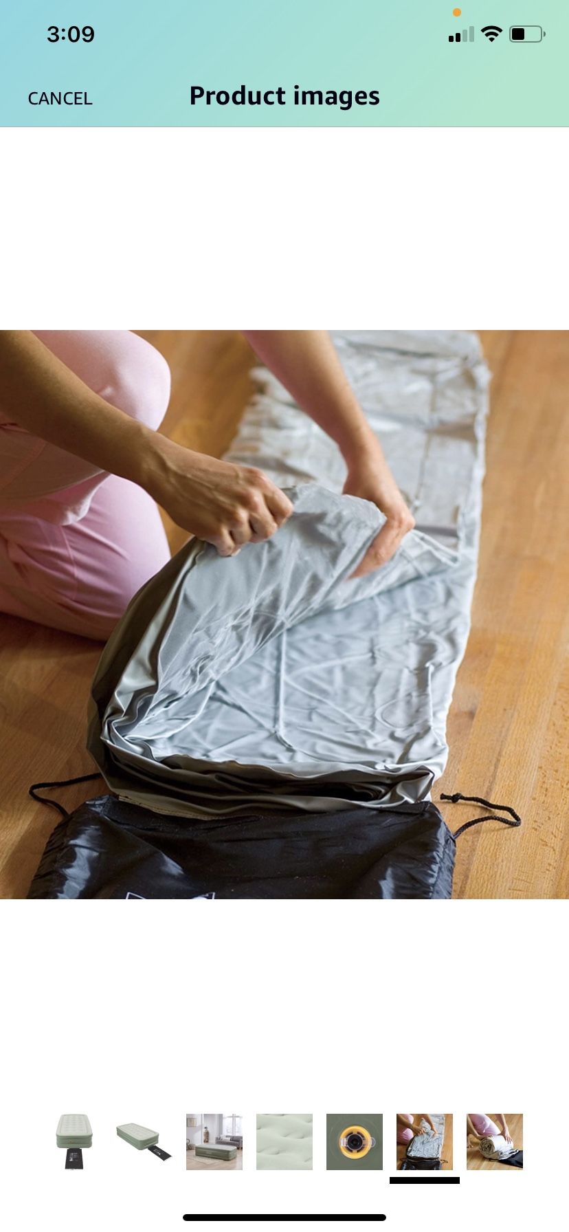 Coleman Air Mattress | SupportRest Double High Air Bed, Twin