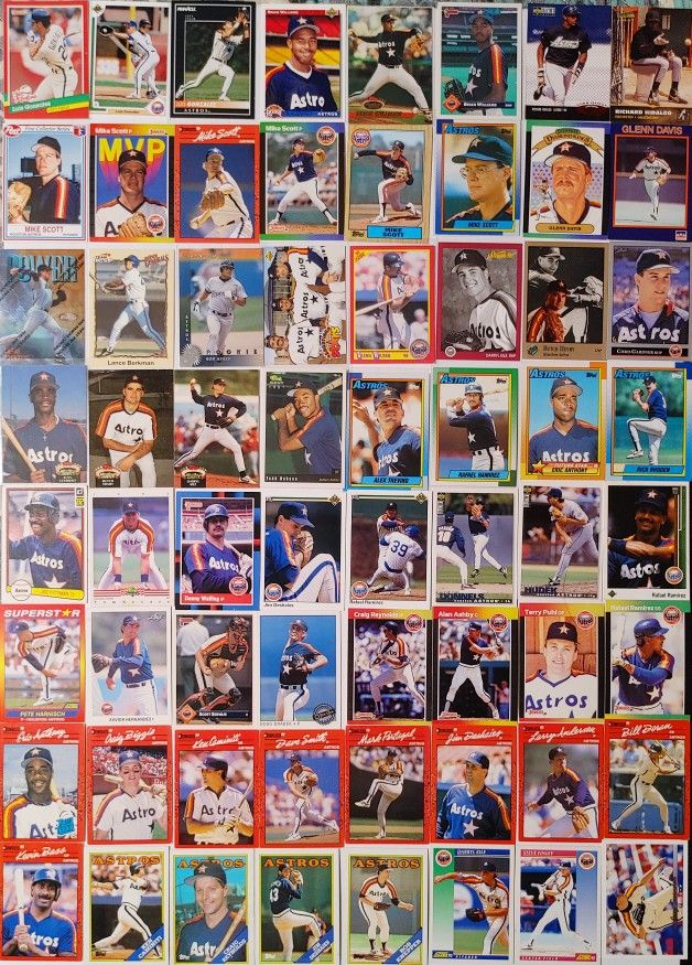 Houston Astros Card Lot