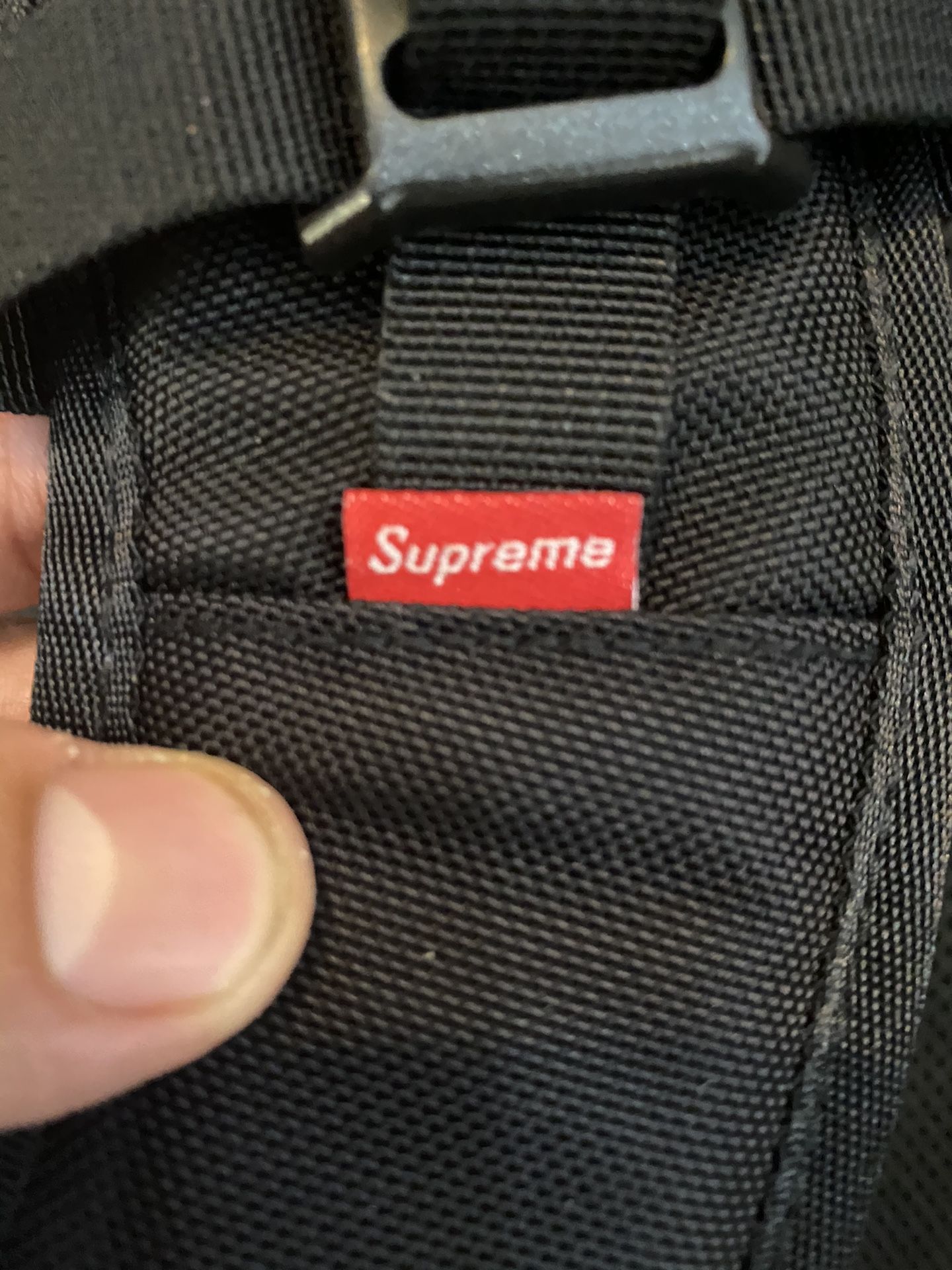 Brand New Black Supreme SS18 Backpack