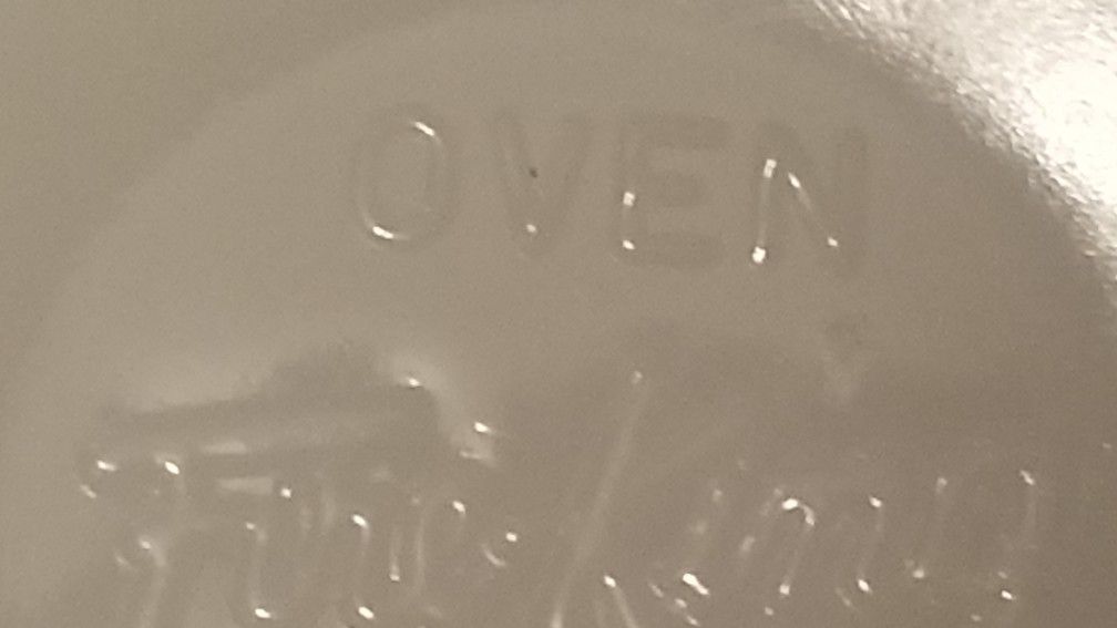 Fire king ovenware peach luster bowls