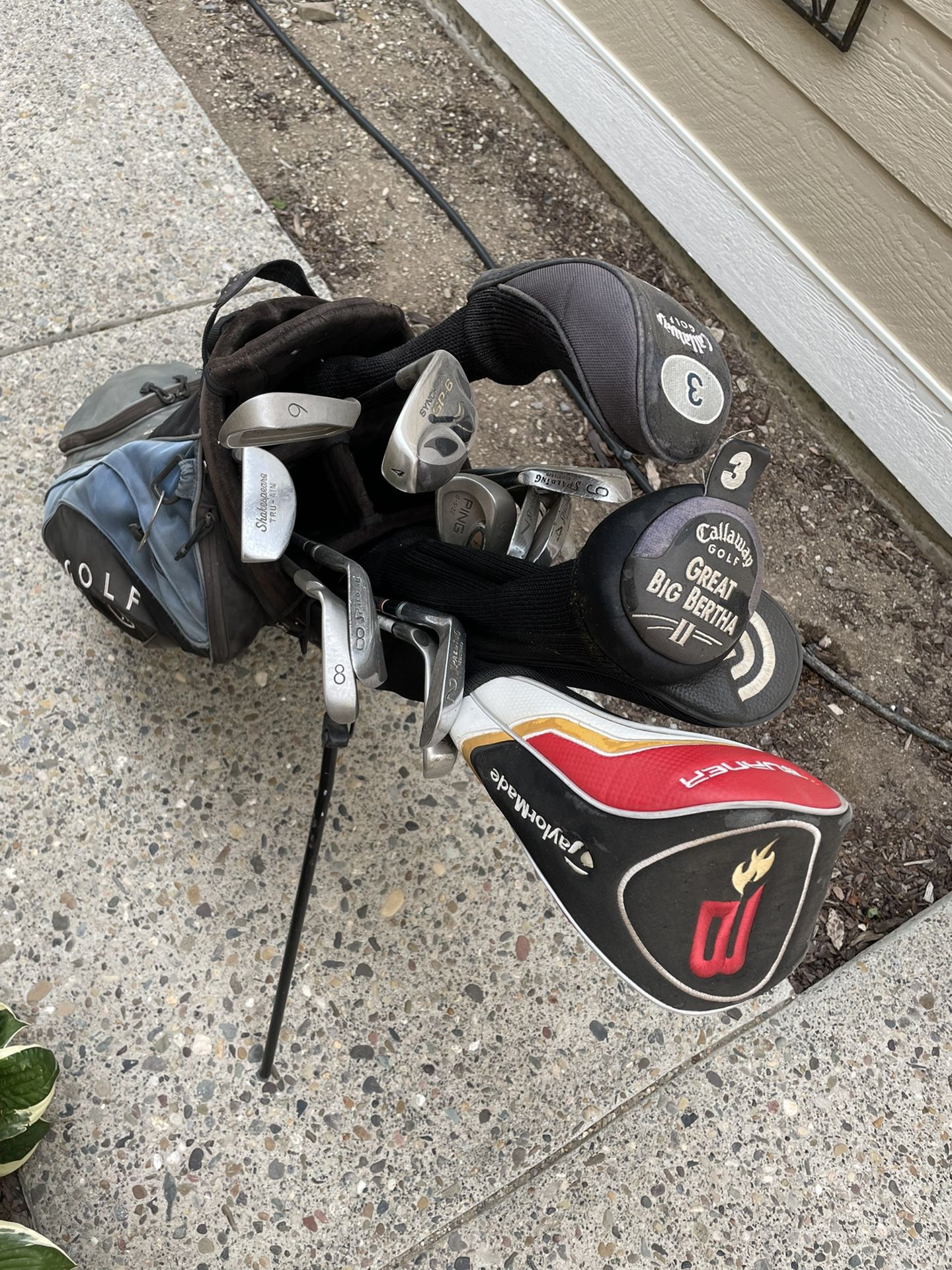 Golf Clubs, Bags, Bag Carrier