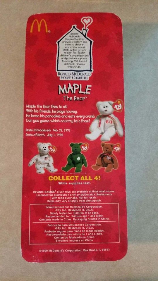 Collectors Beanie Babies