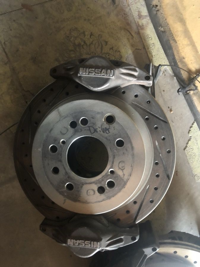 S13 240sx Silvia hydro ebrake dual caliper Z32 brake kit for Sale in