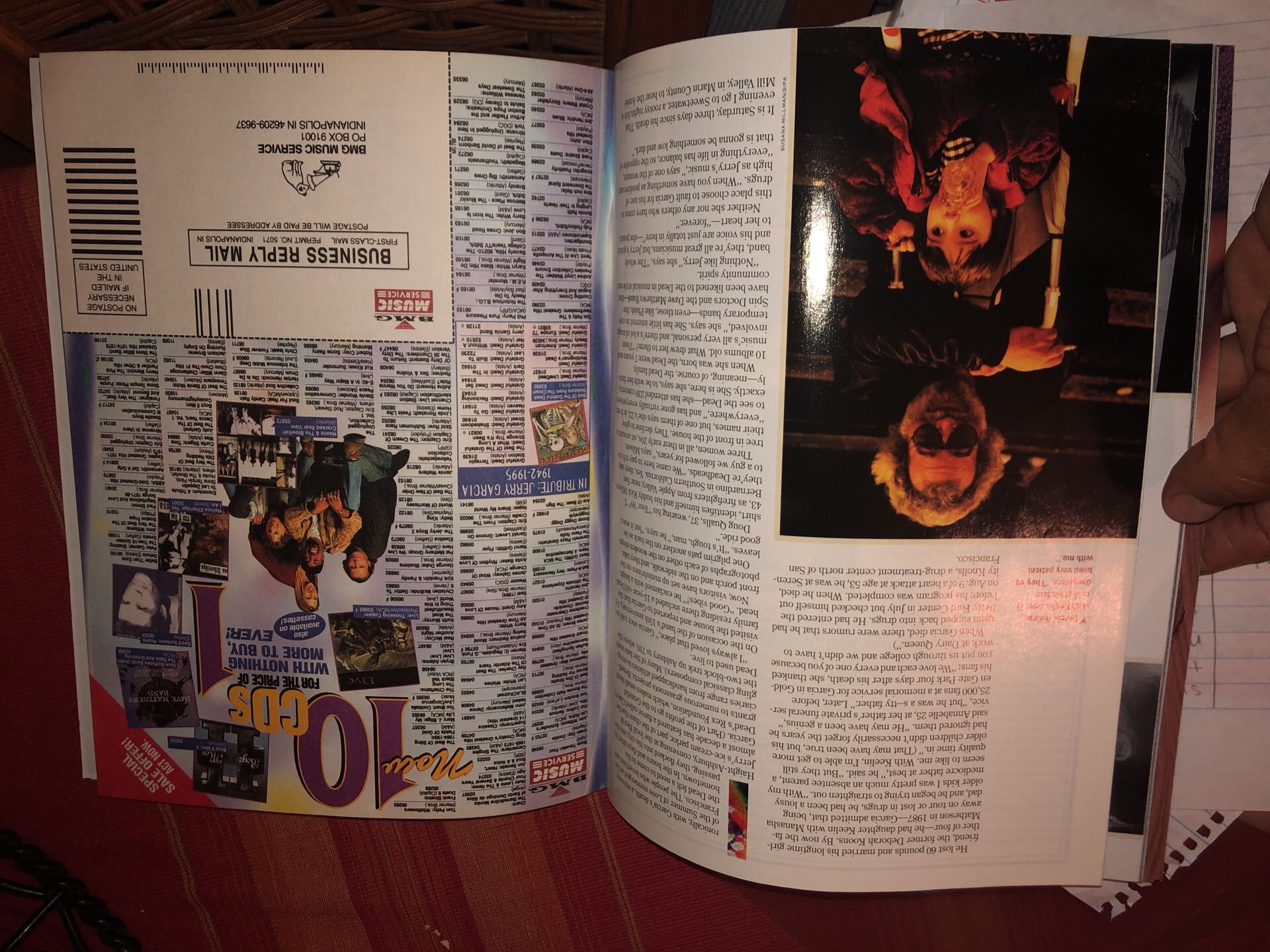 Brand new peoples magazine of jerry Garcia collection for 20$ brand new and worth a lot