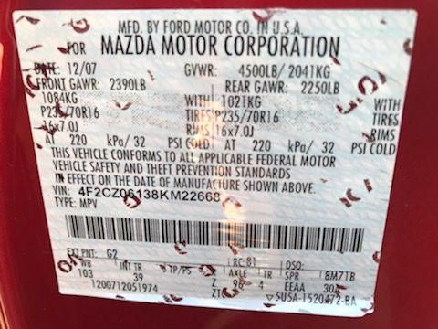 2008 Mazda Tribute