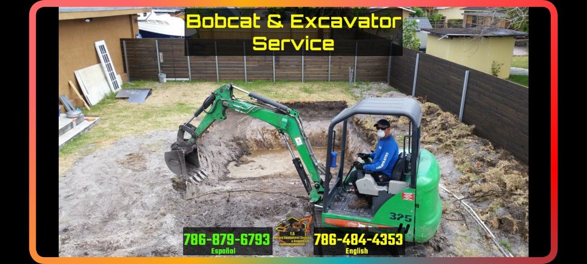 Bob͏cat & Exc͏avator Ser͏vice I h͏ave Dum͏p Tru͏cks 🏘 🔵 ⏱