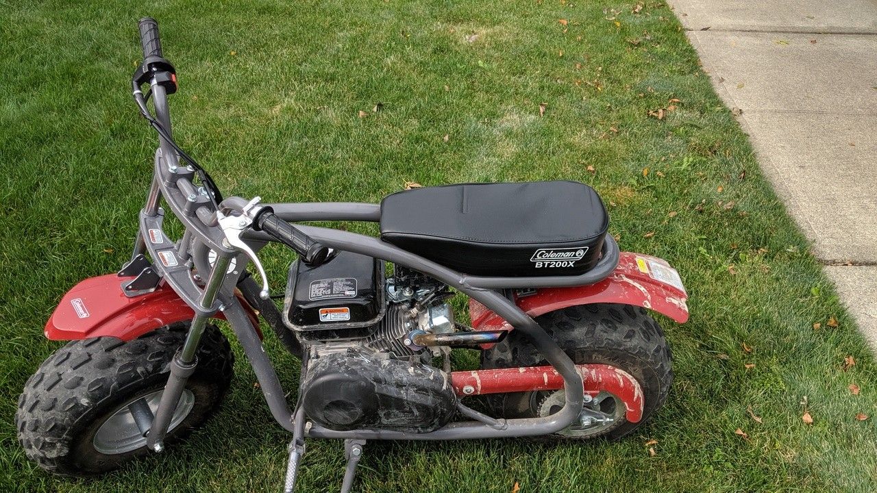 used coleman mini bike