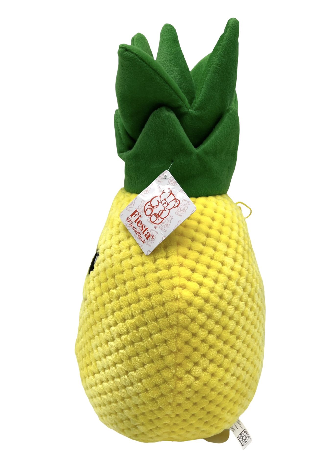 Giant Pineapple with Flower Plush Yellow Soft Extra Large 19 inches Girl Soft