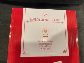 Bamboo Steamer Basket Thumbnail