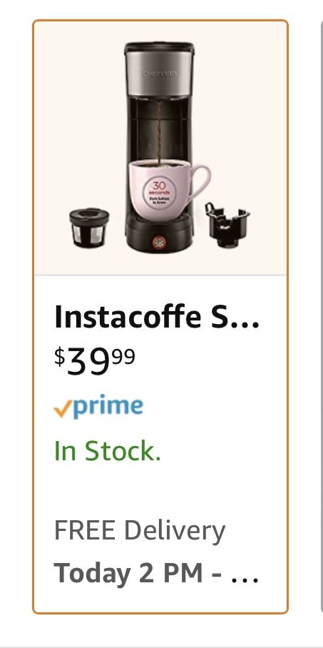 Chefman Single Serve Coffee Maker