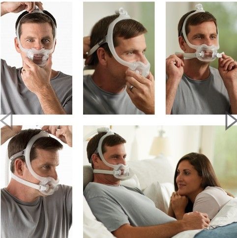 DREAMWEAR FULL FACEMASK, CLEAR