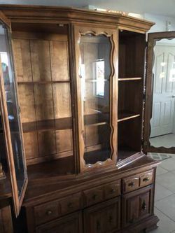 China Cabinet with Drawers Thumbnail