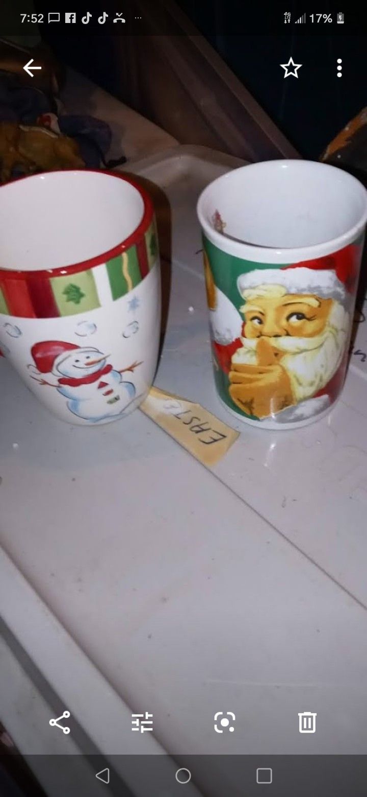 Assorted Christmas decorations