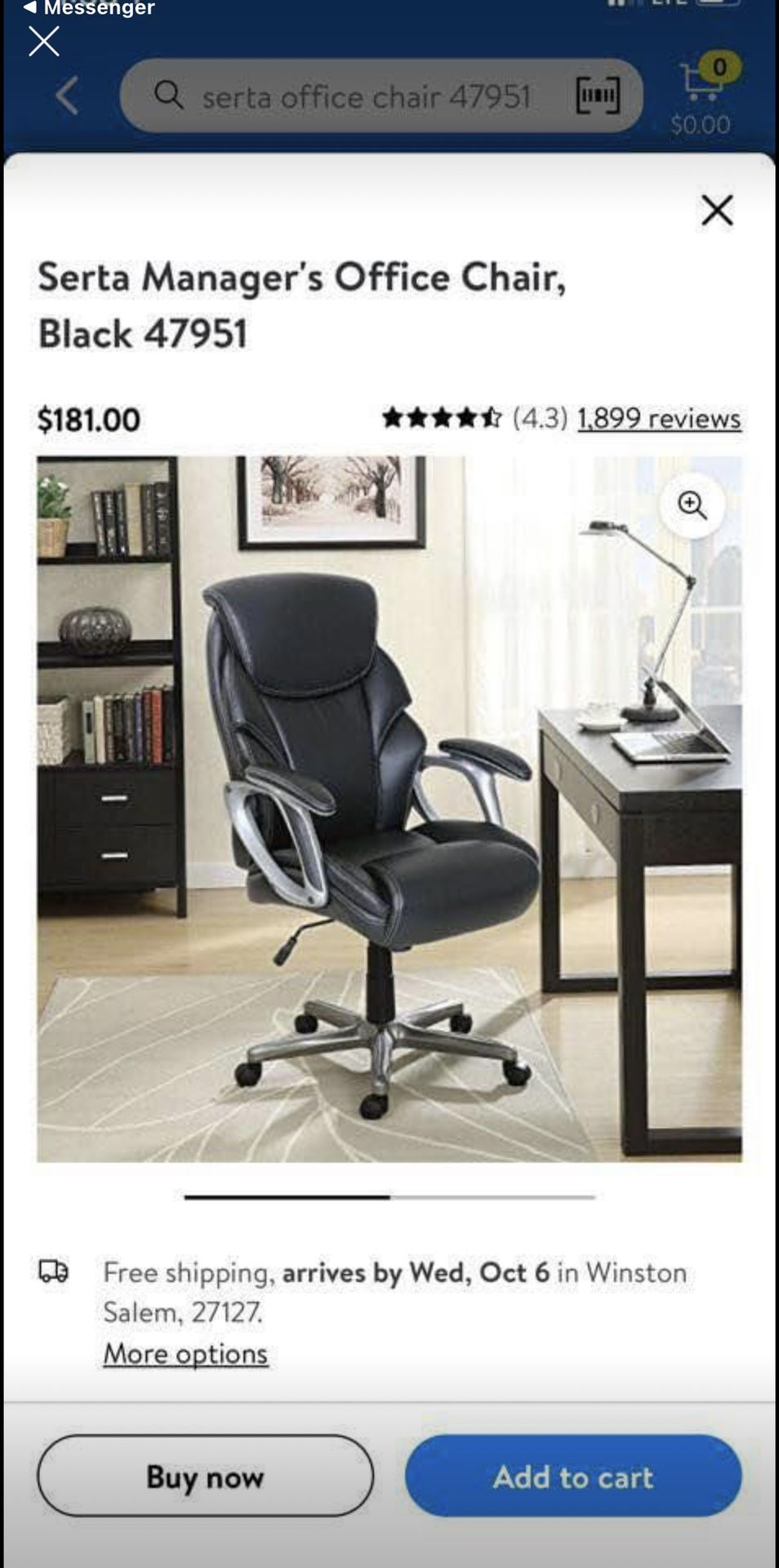 Serta Manager’s Office Chair