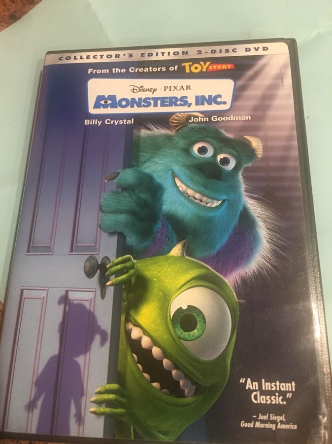 Monsters Inc Dvd For Sale In Plantation Fl Offerup