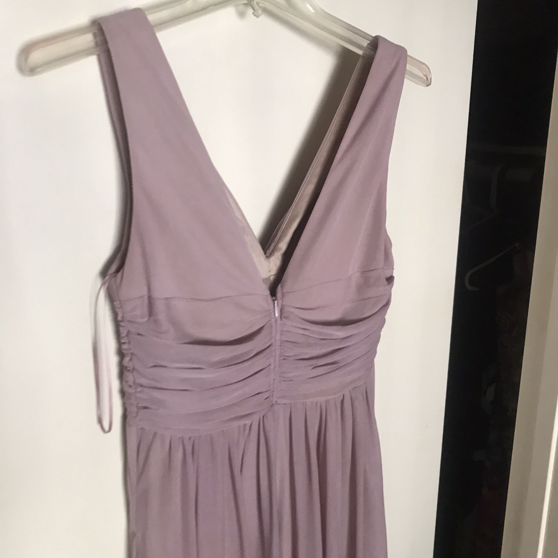 Birdy gray dress mauve . Medium