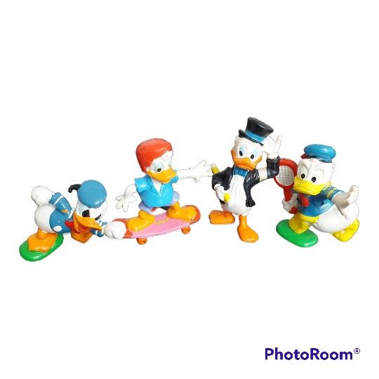 disney donald duck pvc figures set of 14
