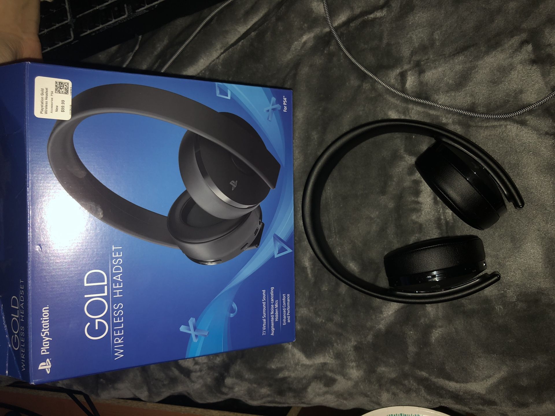 PlayStation Gold Wireless Headphones