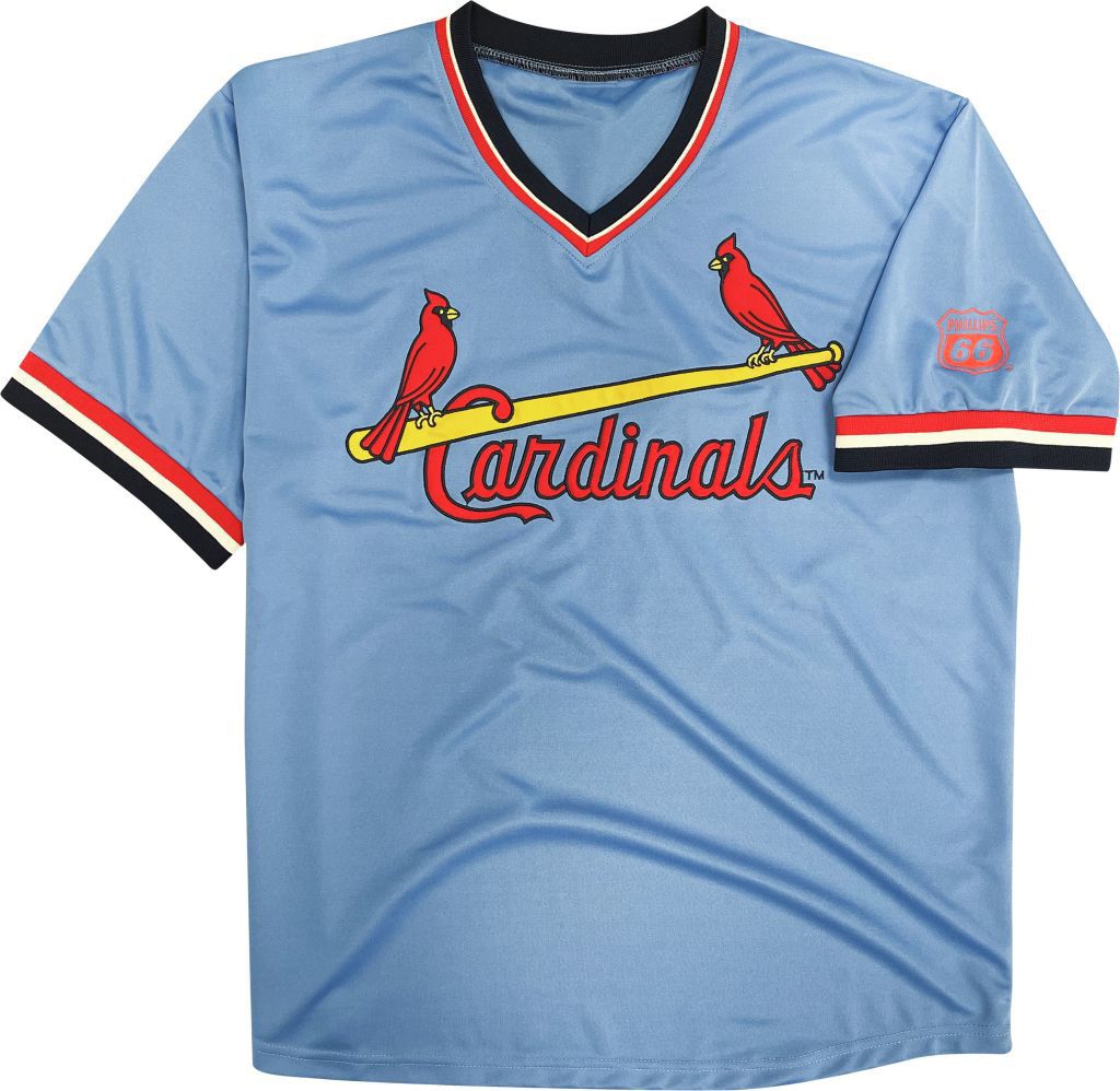Cardinals Embroidered 1982 V-Neck Jersey