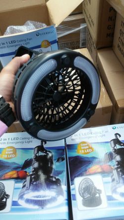 2 in 1 fan with led light Thumbnail