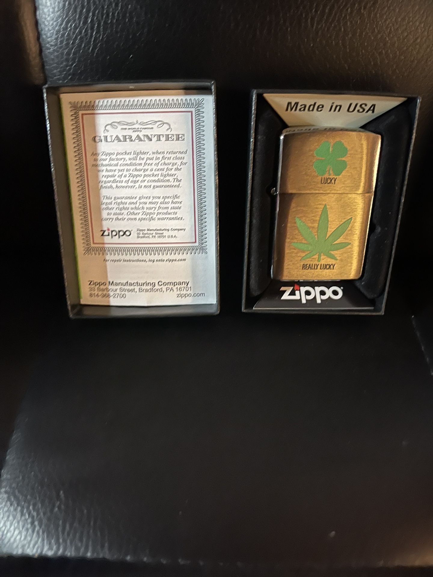 Mj Zippo Lighter
