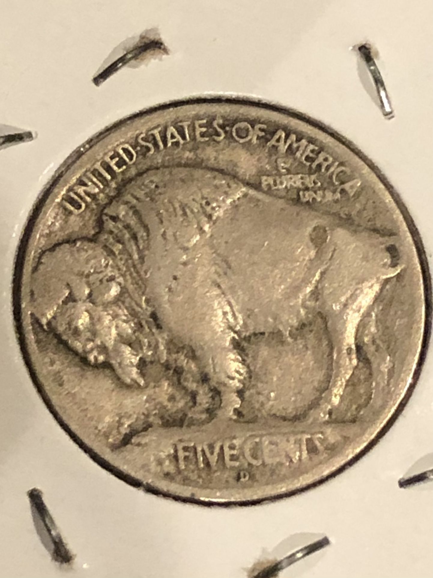 Buffalo Nickel Type 1 -1913 D