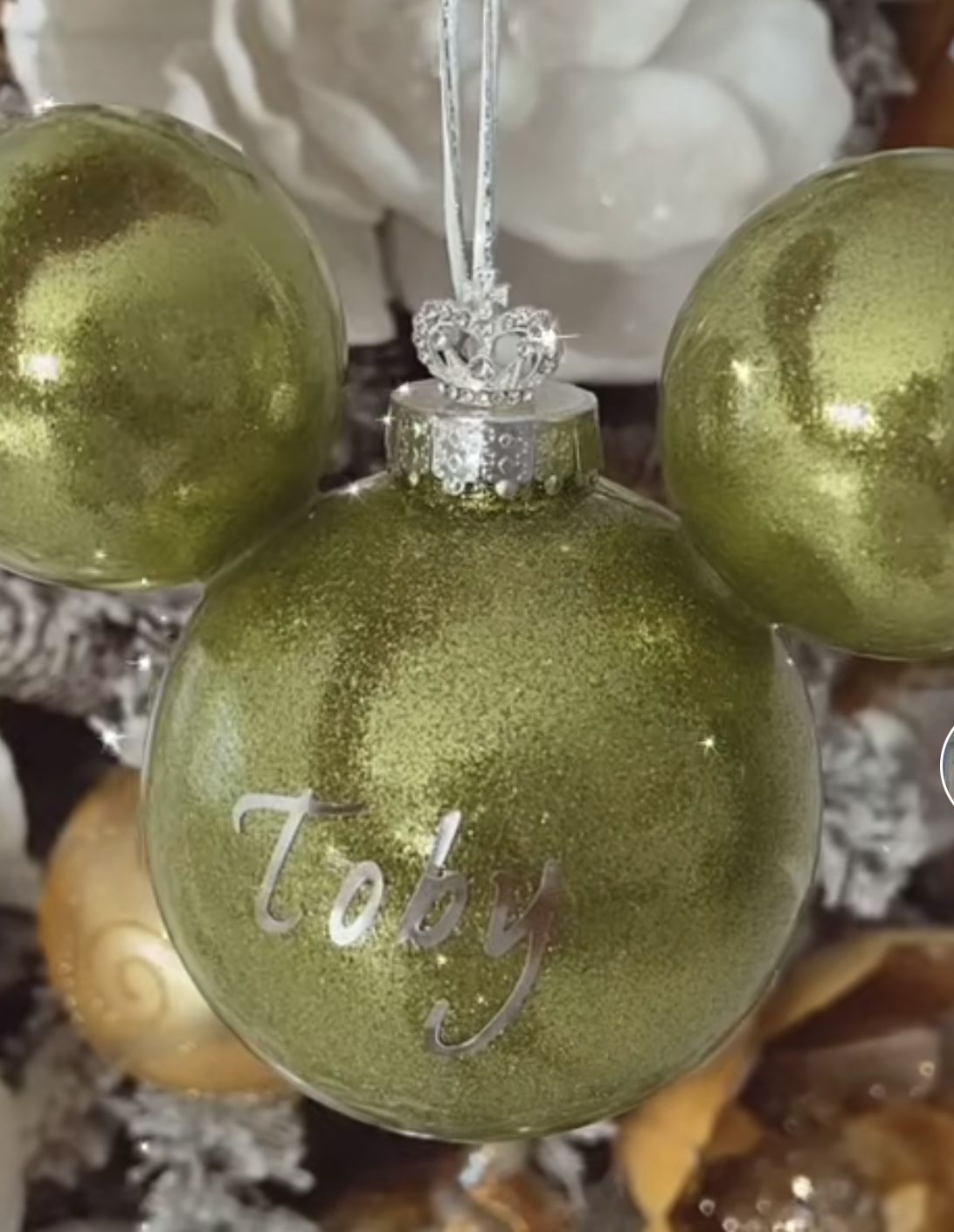 Minnie Or Mickey  Mouse Ornaments  Made 