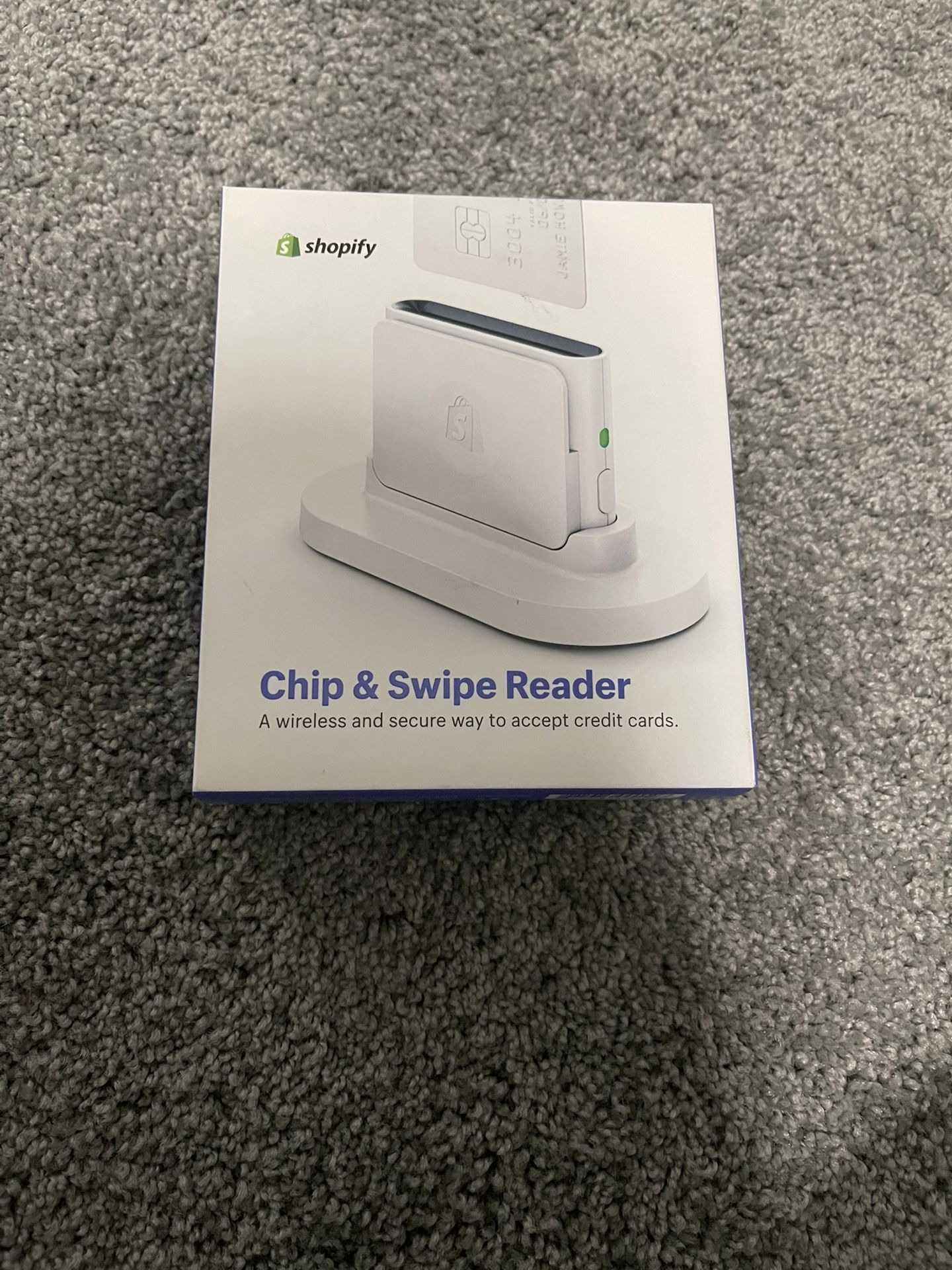 shopify chip and swipe reader not connecting