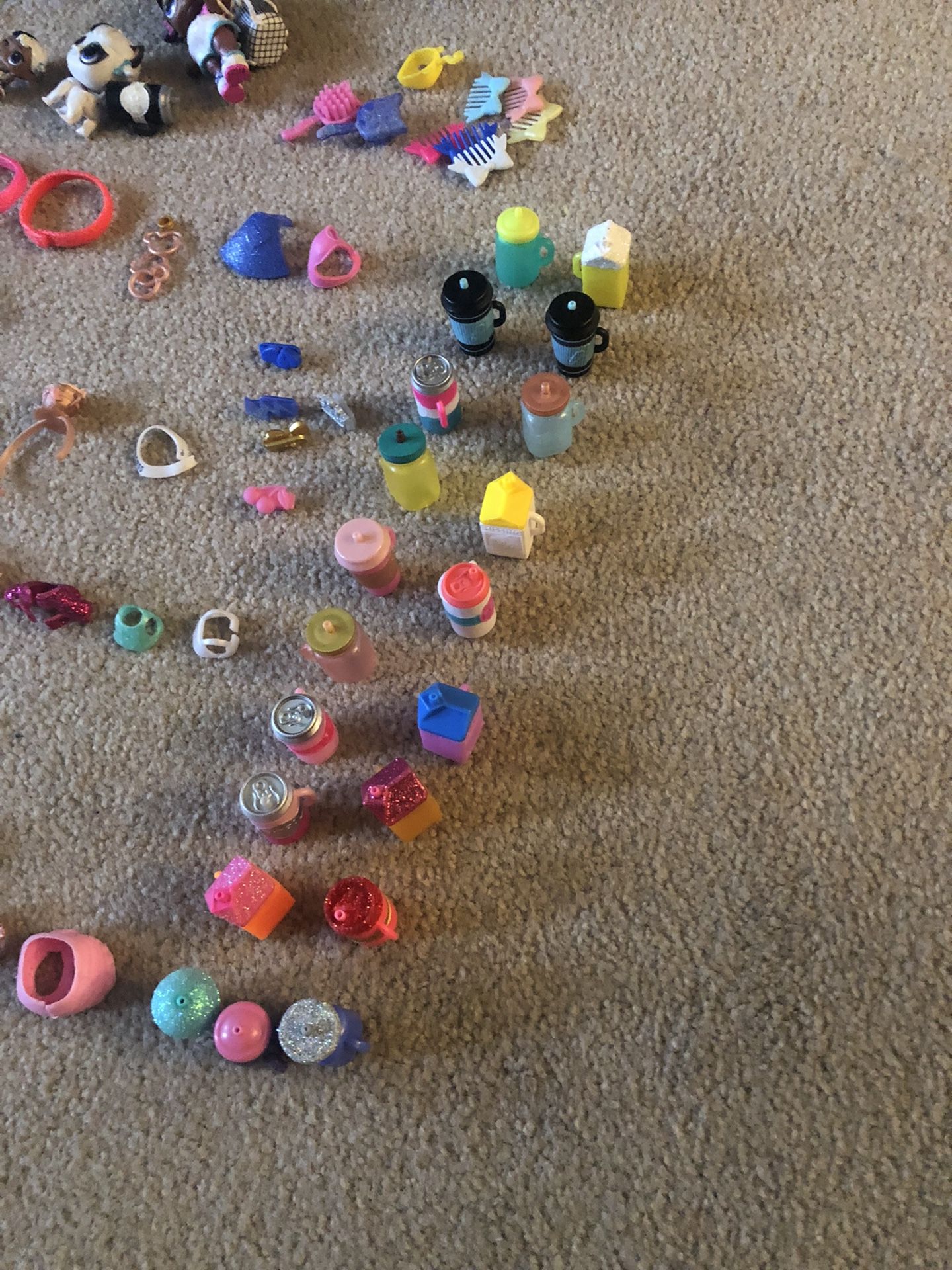 LOL Dollhouse With LOT of LOL Dolls With Accessories, Shopkins And Hatchamals