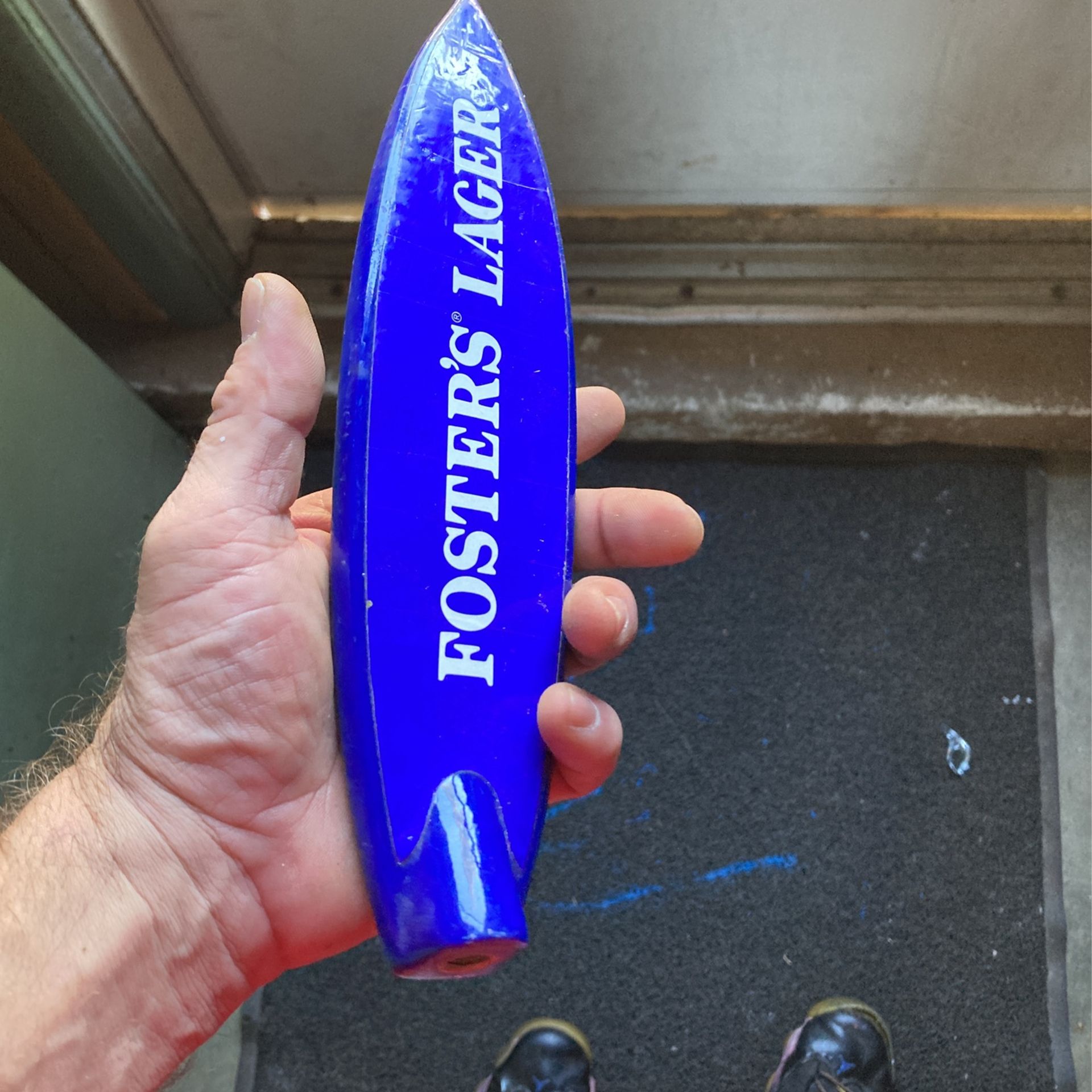 Foster beer tap handle