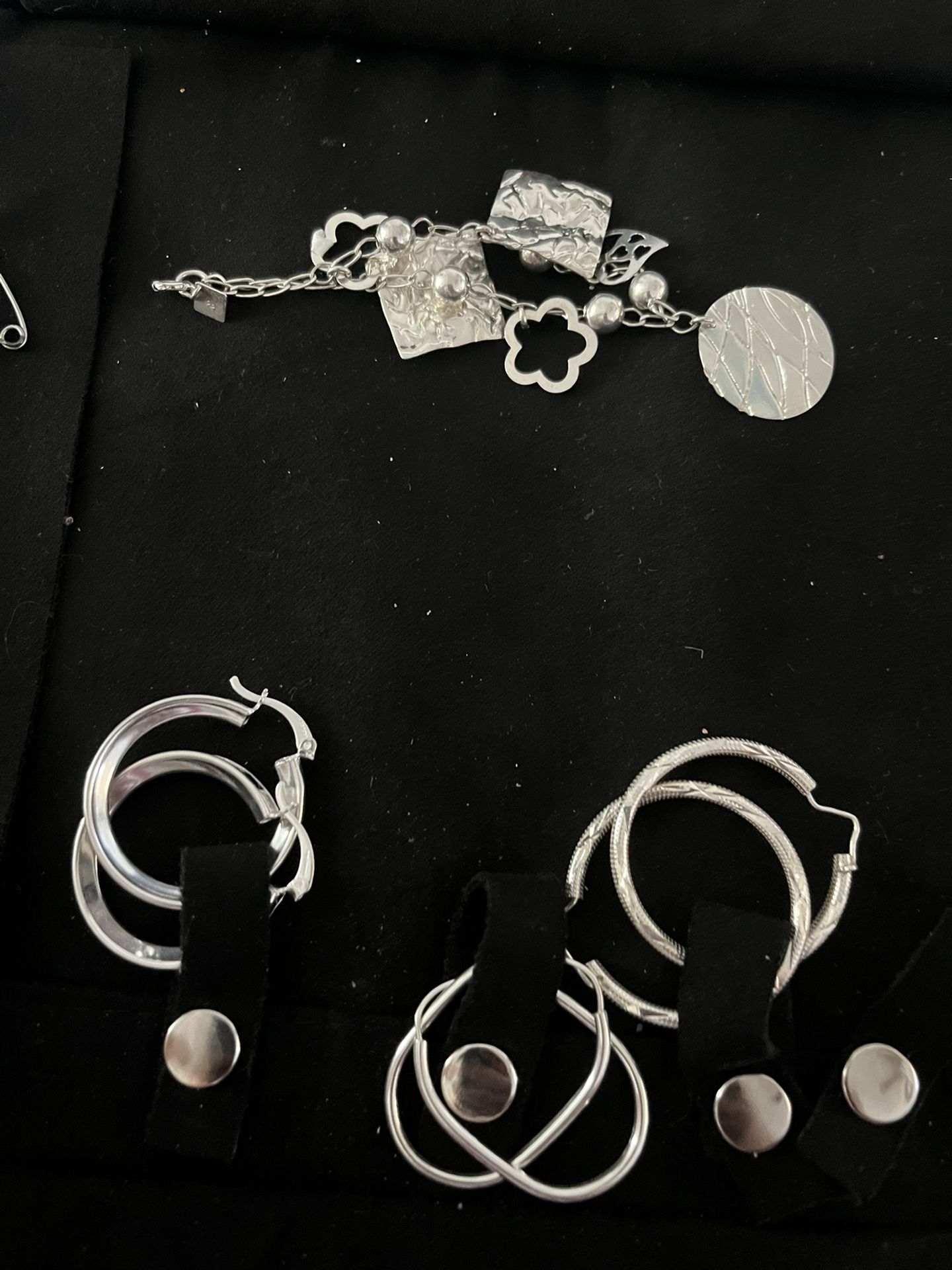 Aretes, Anillos, Pulseras, Etc Silver 925