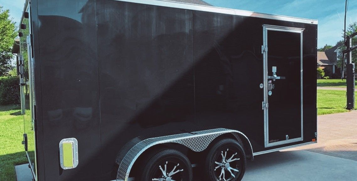 2016 Spartan 14X7 Enclosed Trailer