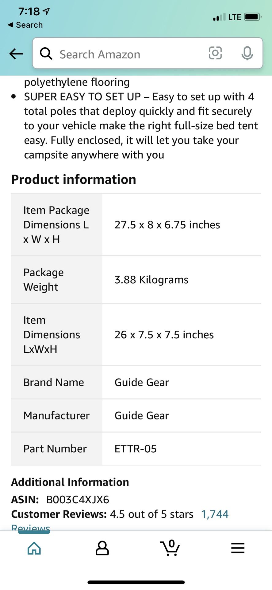 Bed Truck Tent - NEW!