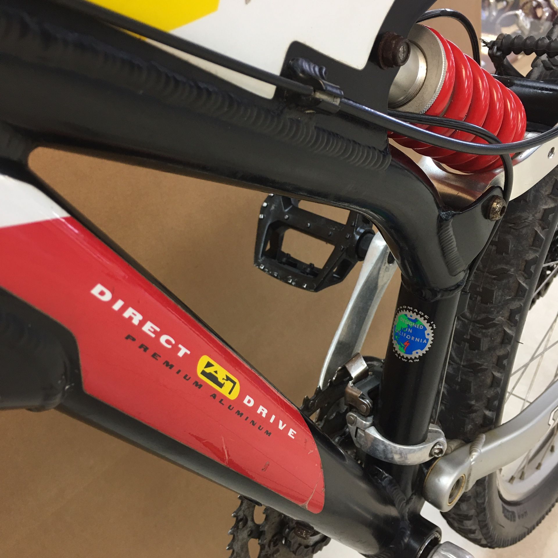 1999 SPECIALIZED FSR COMP RETRO CLASSIC FULL SUSPENSION DOWNHILL / CROSS COUNTRY BIKE