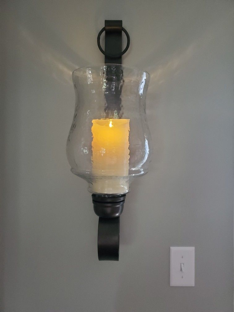 Wall Sconce With Candle