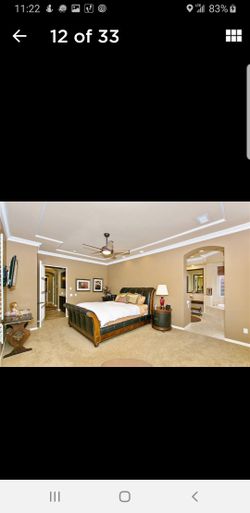 Bob Mackie King Size Sleigh Bed For In Palm Desert Ca Offerup Bob Mackie King Size Sleigh Bed For, Bob Mackie King Sleigh Bed