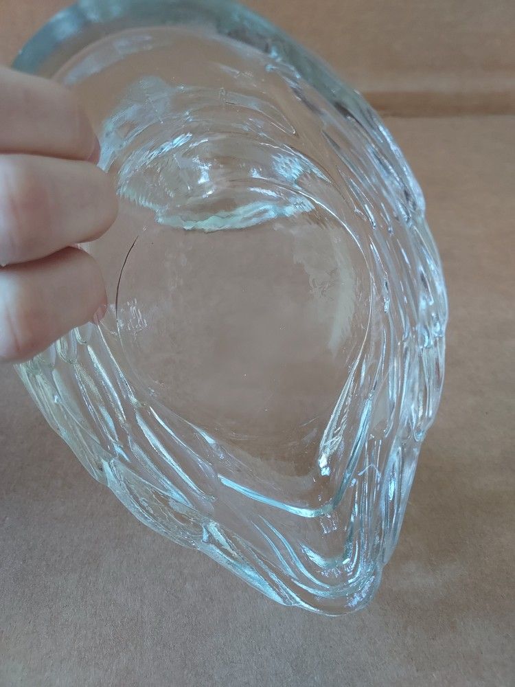 Carnival Ware Glass Duck Candy Dish