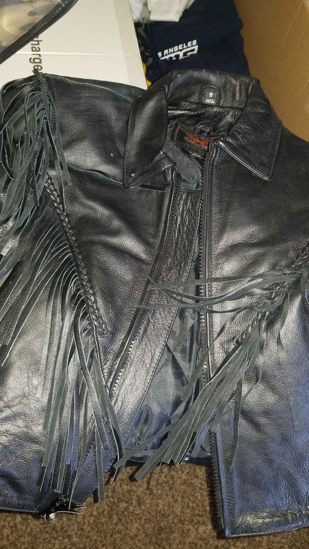 Milwaukee leather chaps and jacket