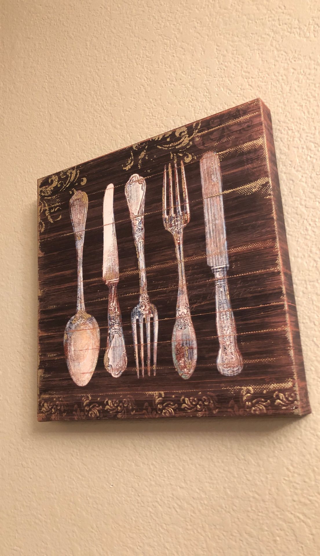 Small kitchen sign decor
