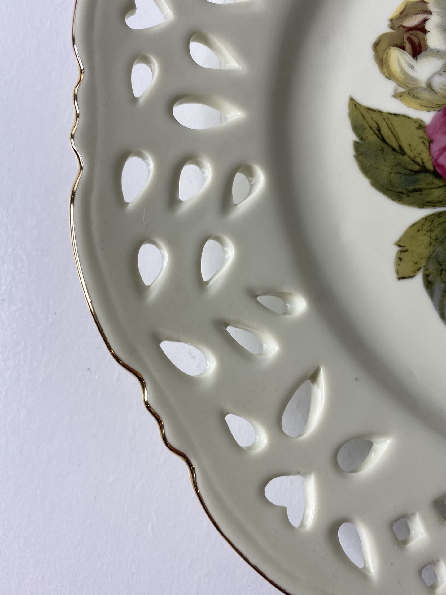 Formalities By Baum Bros Decorative Flower Plate Set Of 3