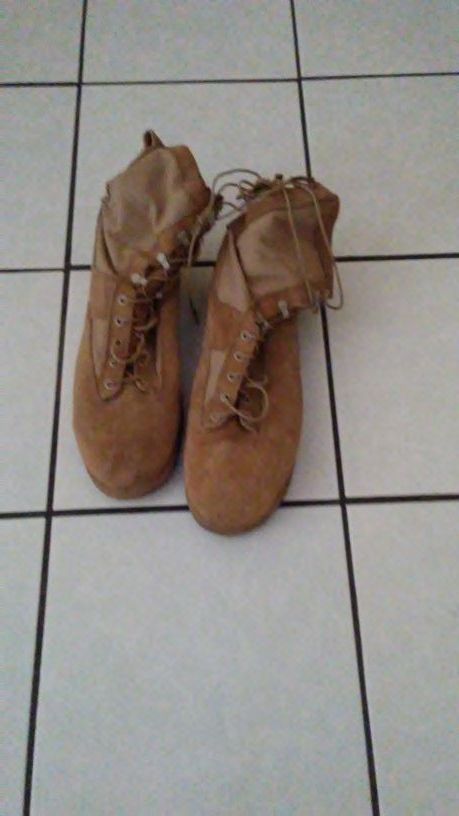 Military boots