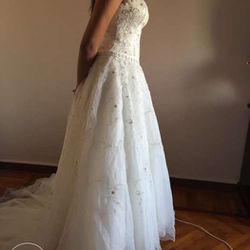David’s bridal wedding dress Thumbnail