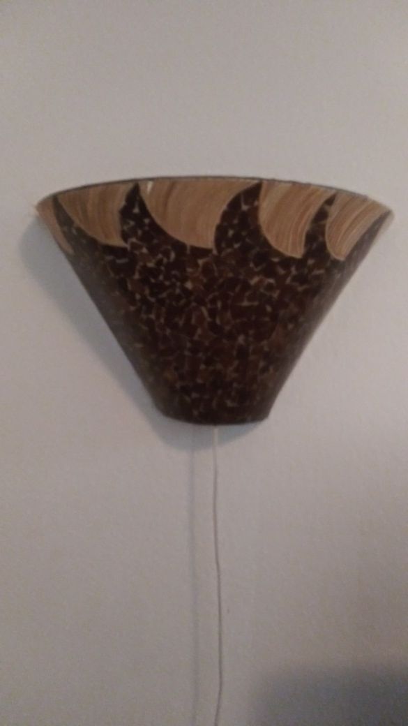 Tortoise shell lamp