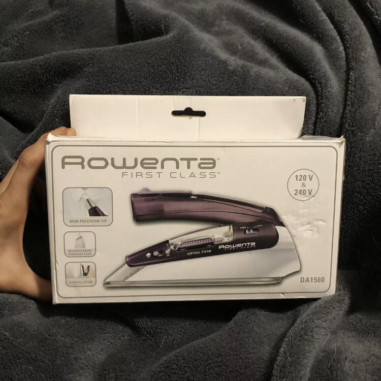 NEW Rowenta Travel, Double Voltage Steam Iron