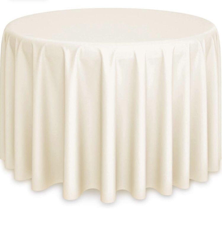 132” Round Tablecloth 