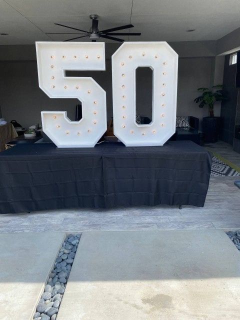 Number Marquee