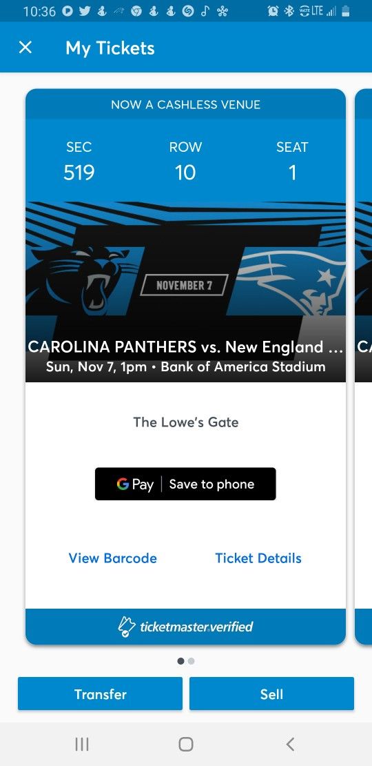 Panthers Tickets