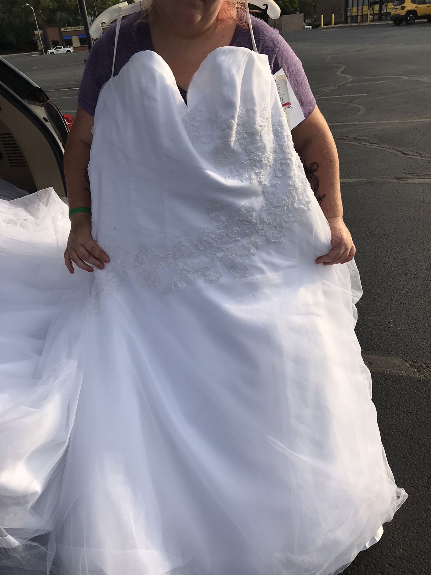 David’s bridal wedding dress